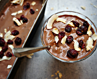 Sund chokoladeis uden sukker og fløde (4 ingredienser)