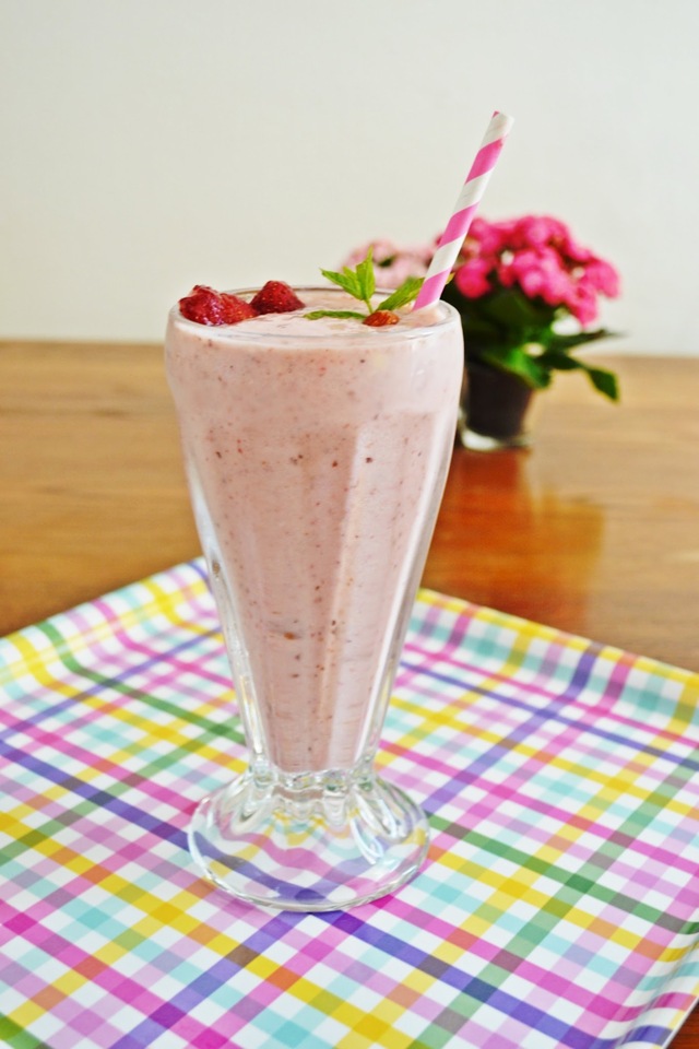 Sommer Jordbær Shake