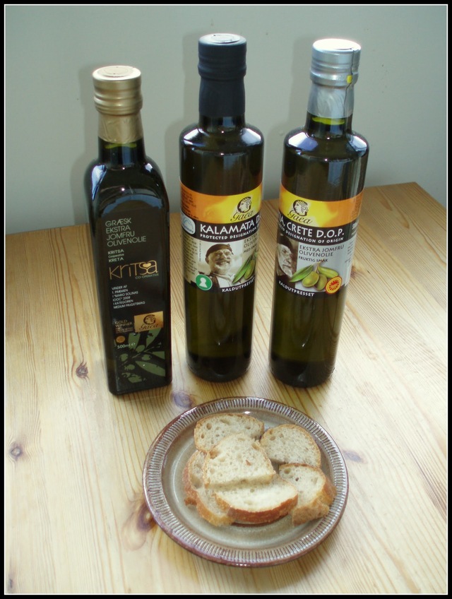 Test af olivenolie