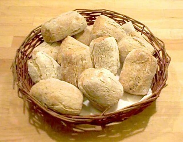 Minirugbrød - vallebrød - et mildt rugbrød