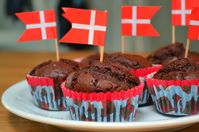 Opskrift På Amerikanske Chokolademuffins