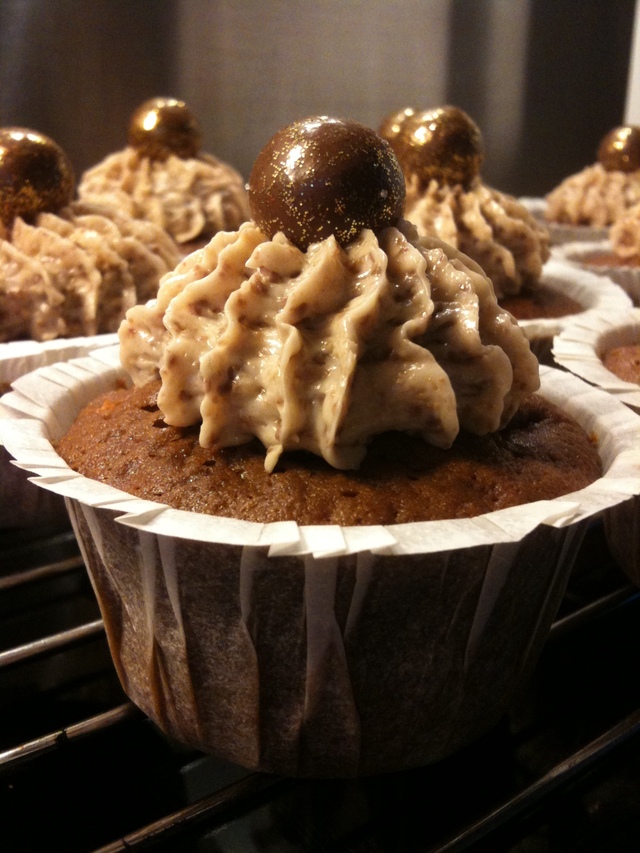 Cupcakes med Baileys og Maltesers