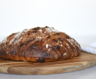 Grovbrød med chokolade