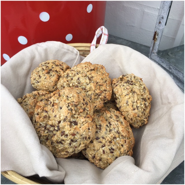 Langtidshævet glutenfri boller