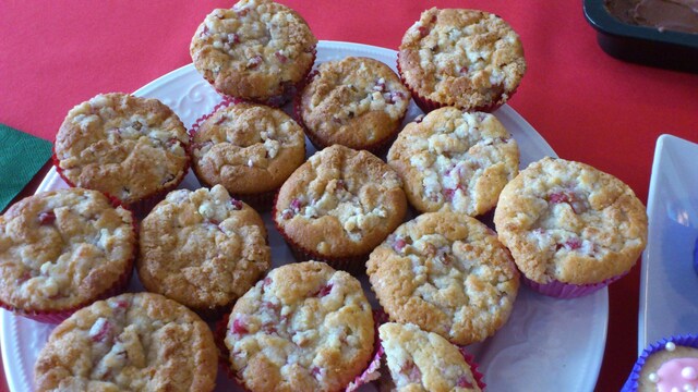 Opskrift: Rabarber muffins