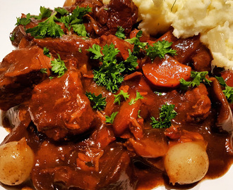 Boeuf Bourguignon i Crock-Pot ♫♫