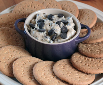 Opskrift på chocolate chip cookie dough dip