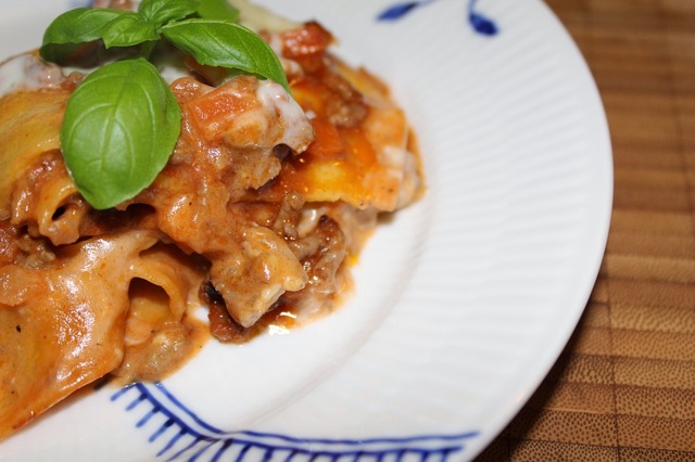 Ægte italiensk lasagne bolognese opskrift