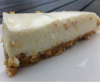 Citron cheesecake på kvark