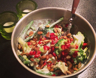 Kreativ oktober: Klassisk broccoli salat i nye klæder!