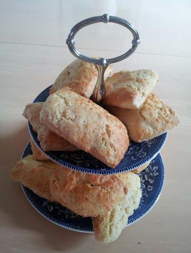 Sommer Scones med citron og vanilje