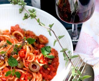 Spaghetti alla puttanesca