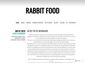 Rabbit Food