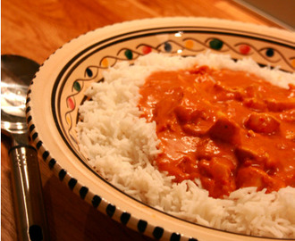 Pikainen kanacurry arkeen