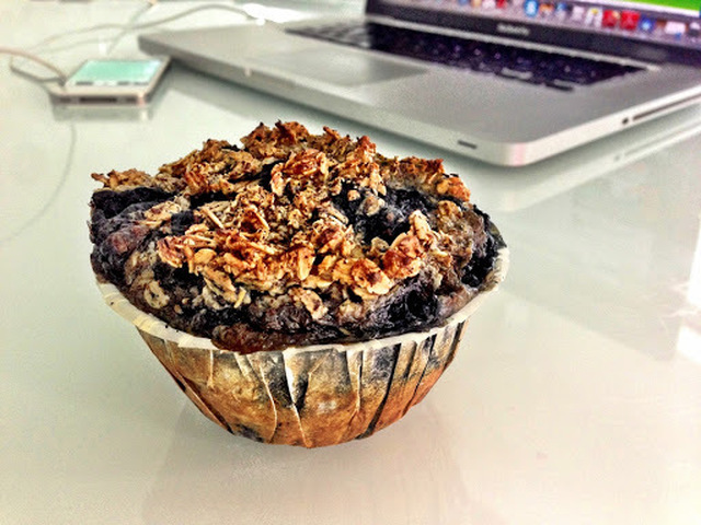 Oat Blueberry Muffin