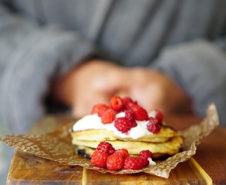 Herkulliset syrnikit | Delicious quark pancakes