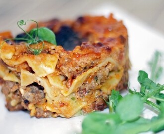 Kevennetty lasagne