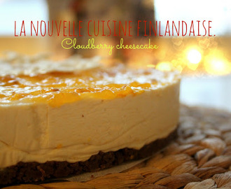 Itsenäisyyspäivän juustokakku / Cloudberry cheesecake