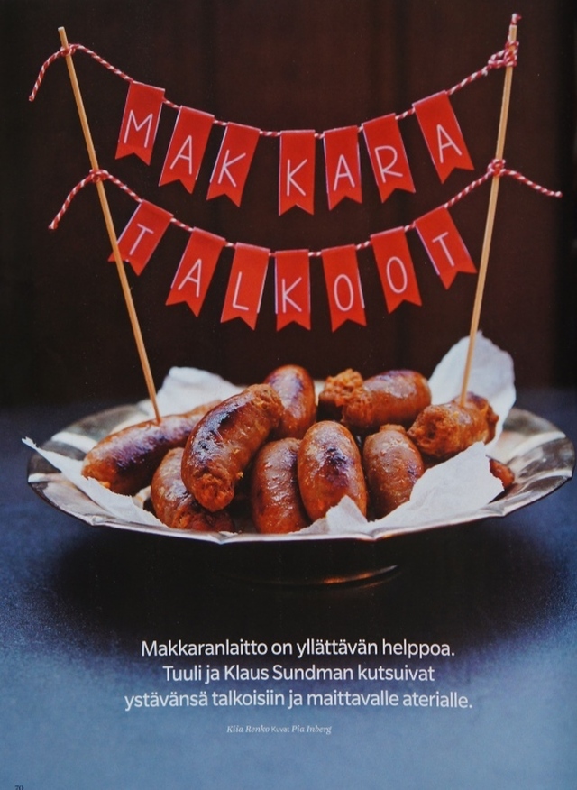 Yksitoista reseptiäni Kodin Kuvalehdessä / My recipes in a Finnish magazine