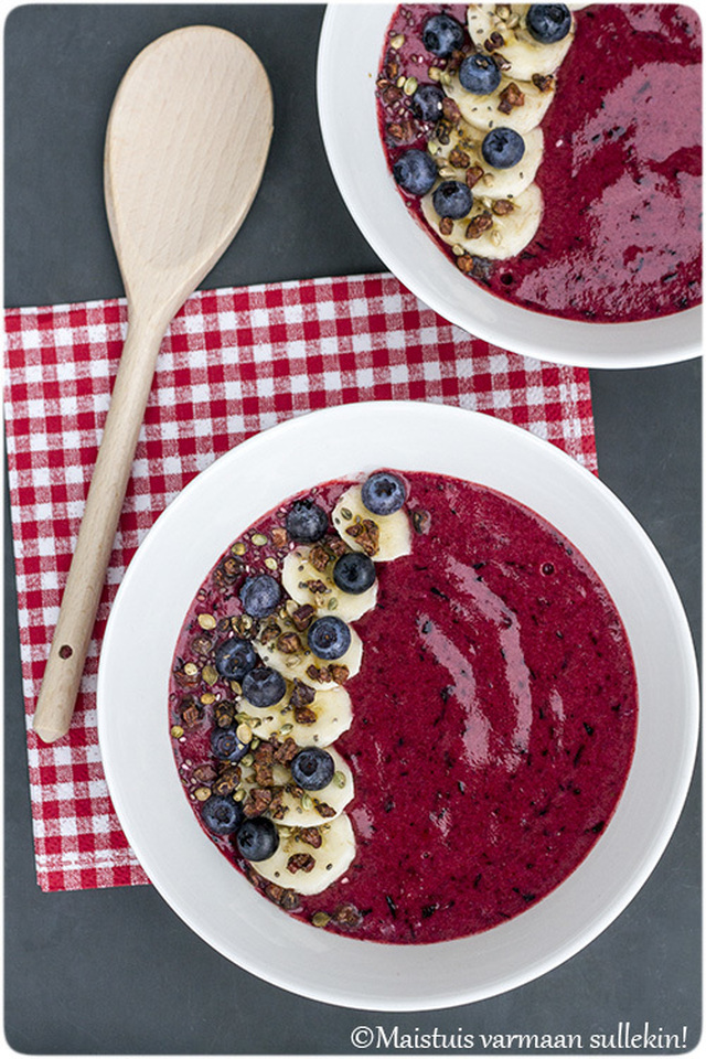 Marjainen smoothie bowl & joulukuun BestBites -yllätyspaketti & alennuskoodi