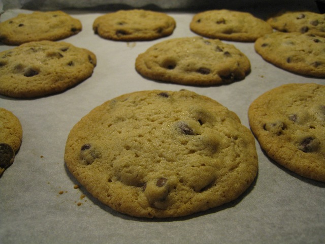 Amerikkalaiset chocolate chip cookiet