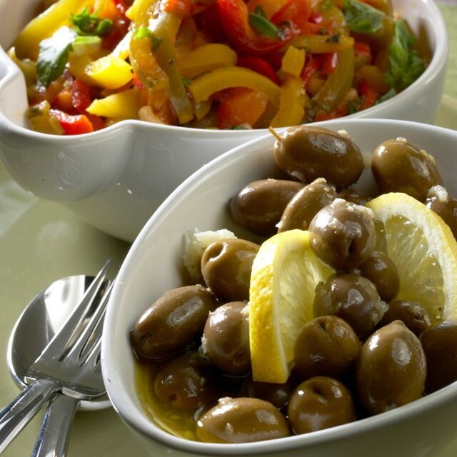 Marinoidut oliivit
