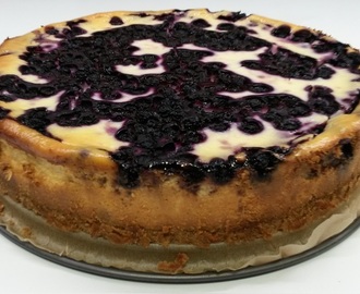 New York Cheesecake mustikalla