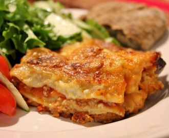 Cheddar-lasagne