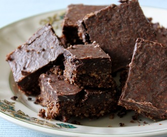 Hellepäivien suklaaherkku: no-bake-brownies