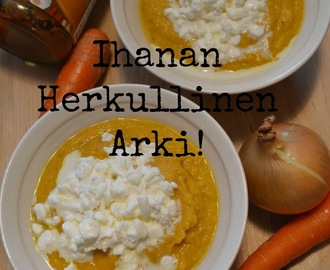 Herkullinen Arki: Linssi-Porkkanakeitto