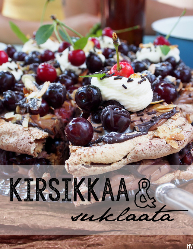 ♥ Kirsikka-suklaa brita-kakku