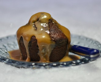 Sticky toffee pudding tämän vuoden taatelikakkuna