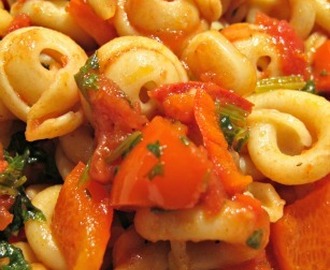 Chorizo pasta