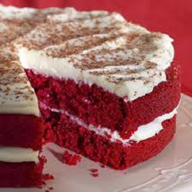 Punainen samettikakku (Red Velvet Cake)