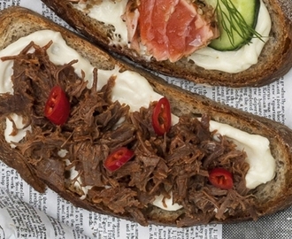 Pulled beef -voileivät