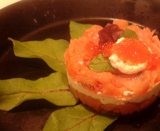 Savulohitartar – smoked salmon tartare