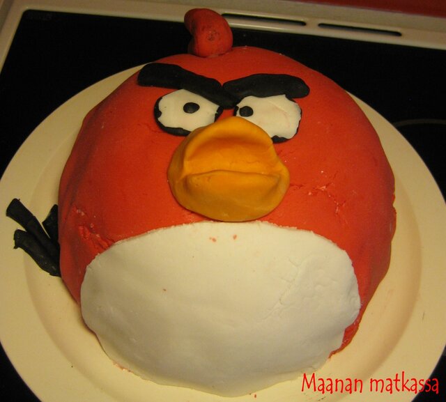 Angry birds -kakku