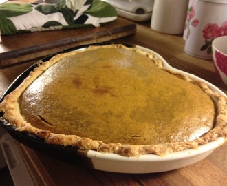 Pumpkin Pie eli Kurpitsapiirakka