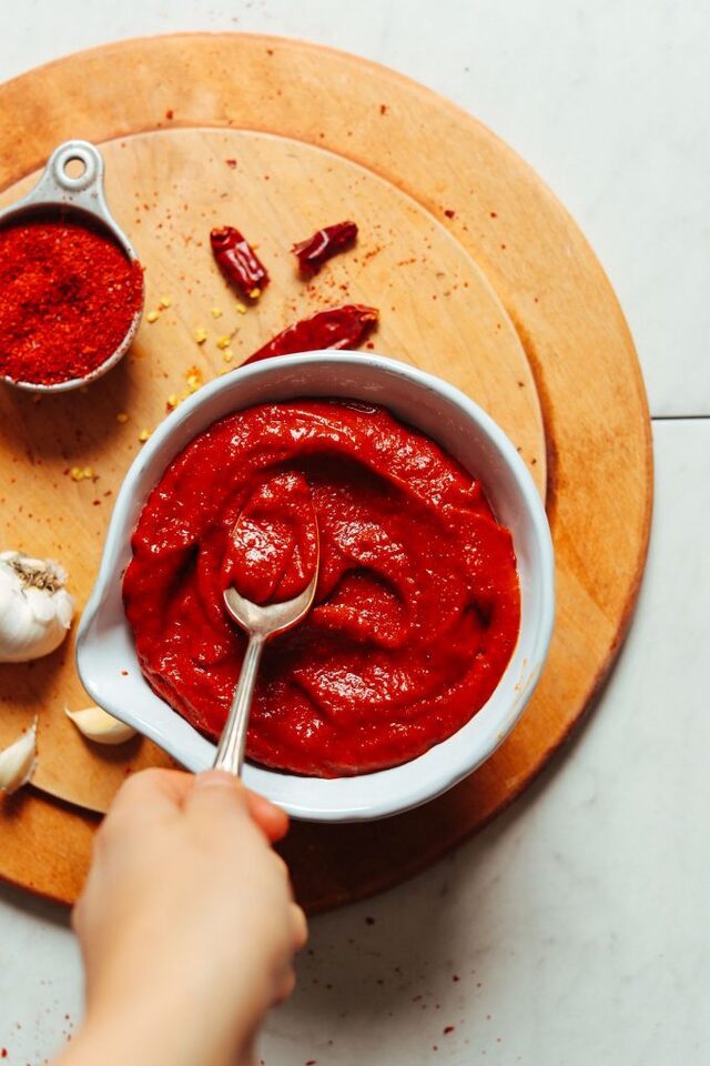 Easy Gochujang Sauce (Korean Chili Paste)