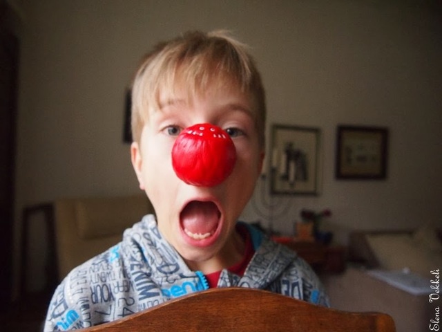 Picture it: Red nose