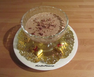 Suklaa Pannacotta