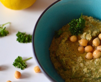 Hummus - loisto tahna leivän päälle