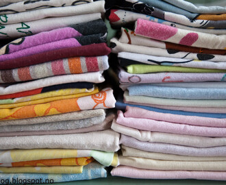 Yli 150 pyyhettä ja 70 tyynyliinaa