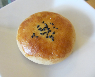 Anpan 豆沙麵包, paputäytteinen pulla