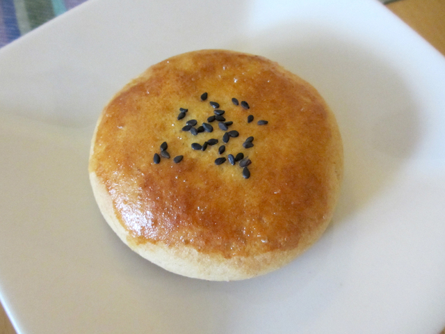 Anpan 豆沙麵包, paputäytteinen pulla