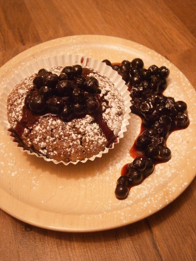 piparminttuiset mustikka-suklaa muffinssit