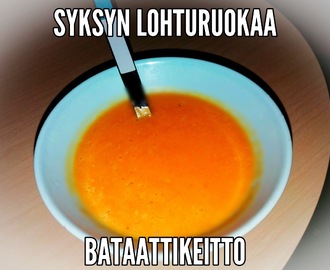 BATAATTIKEITTO - SYKSYN PARASTA LOHTURUOKAA