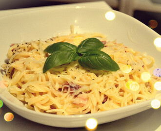 Herkullinen resepti: Pasta carbonara