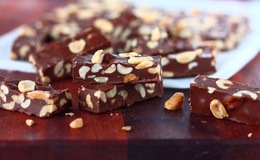pähkinä-suklaa fudget