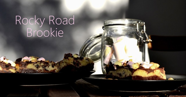 Rocky road brookies
